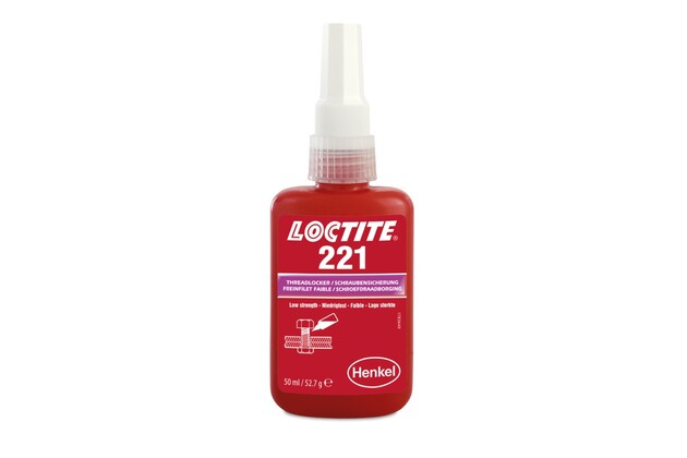 Loctite 221 - 50 ml, nízkopevnostní